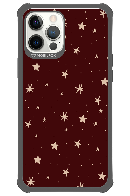 Burgundy Stars - Apple iPhone 12 Pro Max