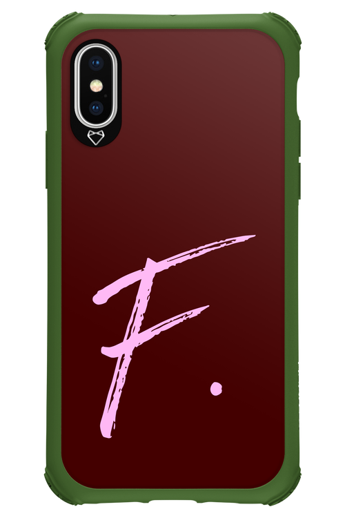 (Dark Blush) F 2.0 - Apple iPhone X