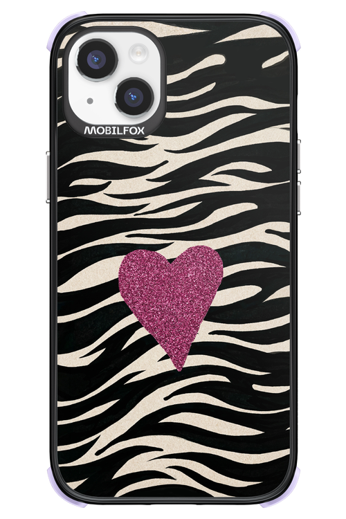 Zebra Heart 2.0 - Apple iPhone 14 Plus