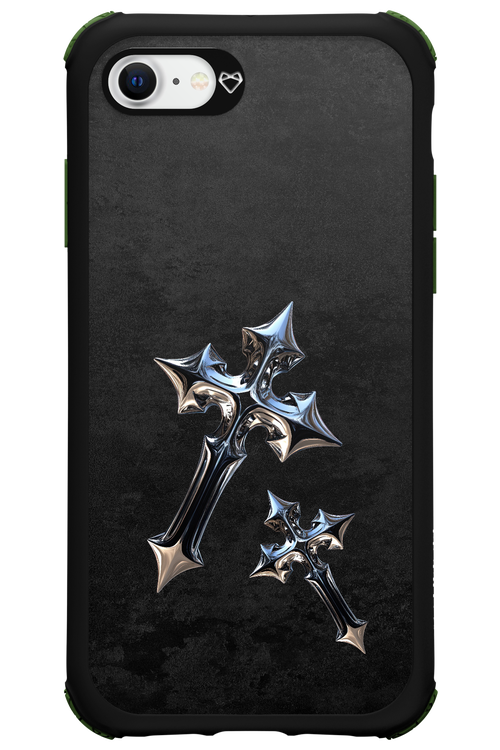 Chrome Crosses - Apple iPhone SE 2020