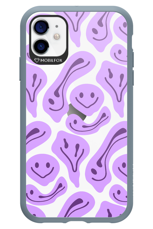 Fluid Smiley Purple - Apple iPhone 11