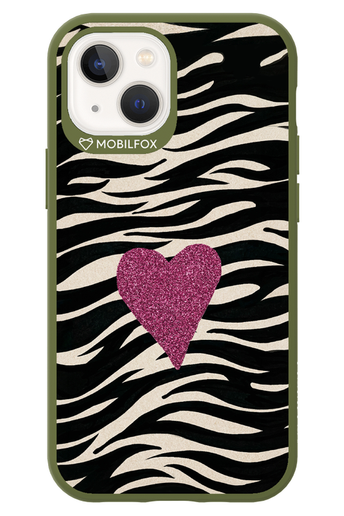 Zebra Heart 2.0 - Apple iPhone 13 Mini