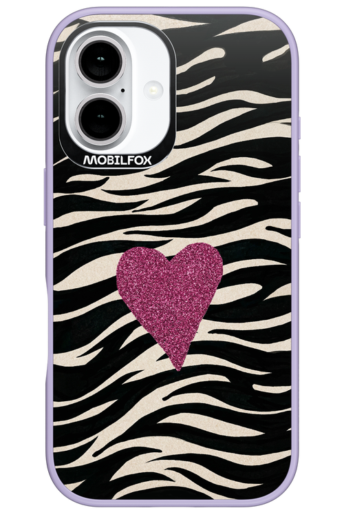Zebra Heart 2.0 - Apple iPhone 16