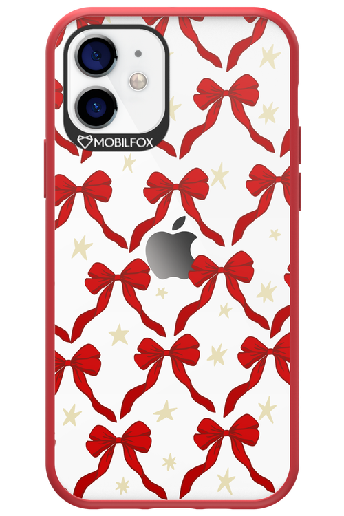 Bow & Stars (Transparent) - Apple iPhone 12