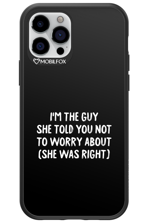 She was right 2.0 - Apple iPhone 12 Pro