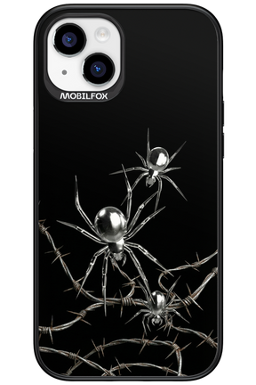 Silver Spiderz 2.0 - Apple iPhone 15 Plus