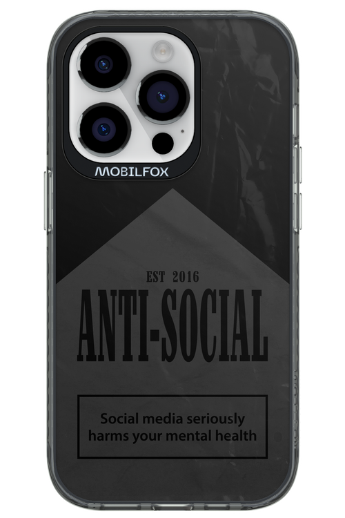 ANTI-SOCIAL (BLVCK) 2.0 - Apple iPhone 14 Pro