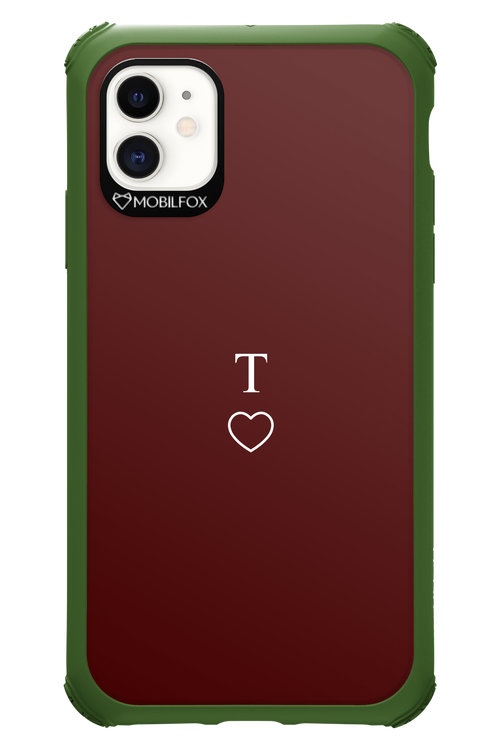 T Burgundia 2.0 - Apple iPhone 11