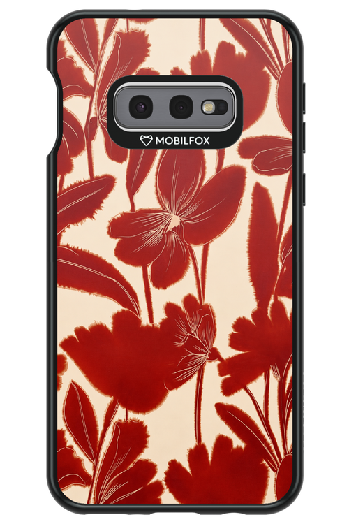Burgundy Flowers 2.0 - Samsung Galaxy S10e
