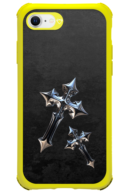 Chrome Crosses - Apple iPhone SE 2022