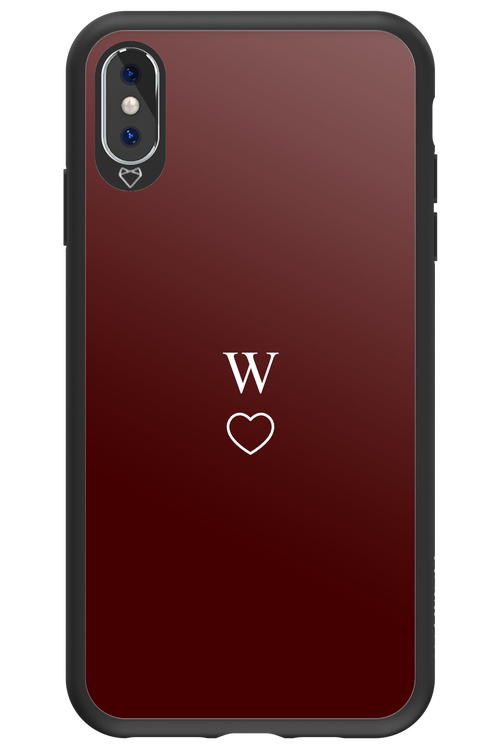 W Burgundia 2.0 - Apple iPhone XS Max