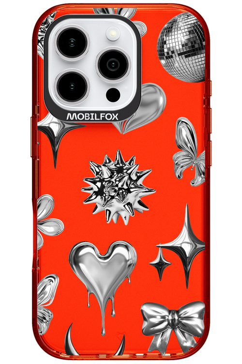 Silver Zone Transparent - Apple iPhone 16 Pro