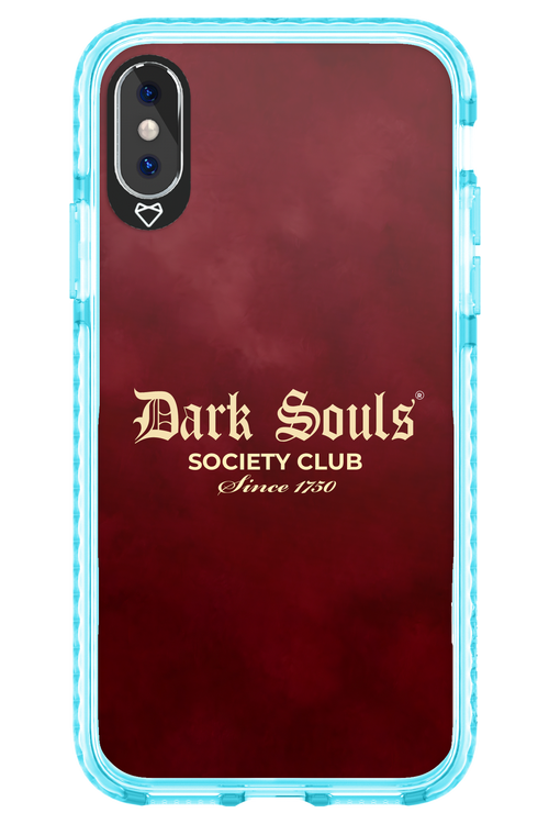 Dark Souls (Burgundy) - Apple iPhone XS