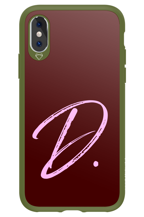 (Dark Blush) D - Apple iPhone X