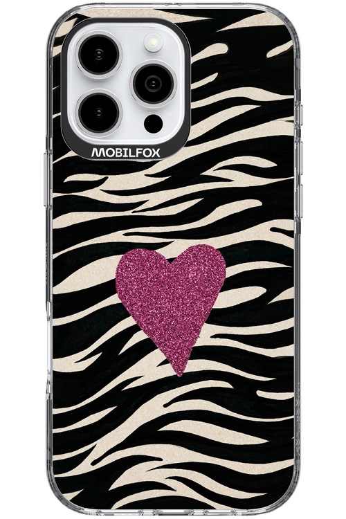 Zebra Heart 2.0 - Apple iPhone 16 Pro Max