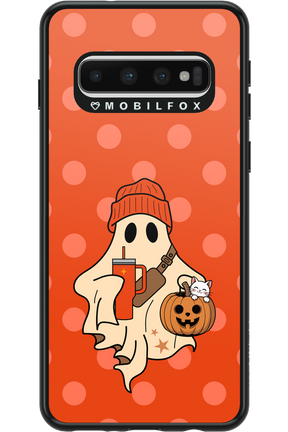 Ghost Girl (Orange) - Samsung Galaxy S10