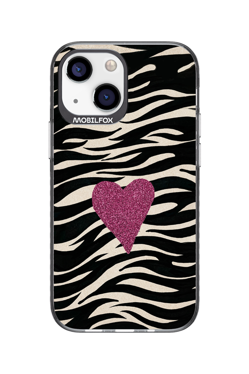 Zebra Heart 2.0 - Apple iPhone 13 Mini
