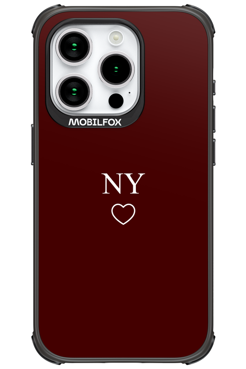 NY Burgundia 2.0 - Apple iPhone 15 Pro