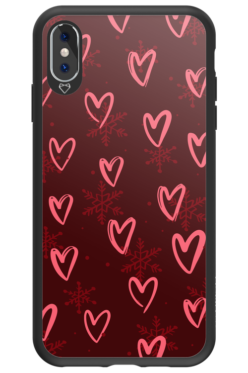 Christmas Hearts - Apple iPhone XS Max