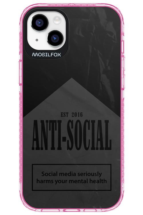 ANTI-SOCIAL (BLVCK) 2.0 - Apple iPhone 14 Plus