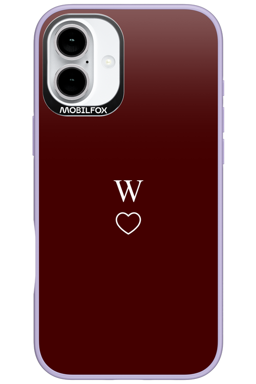 W Burgundia 2.0 - Apple iPhone 16 Plus