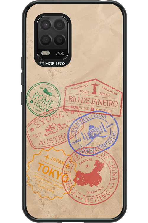 Travel Stamps 2.0 - Xiaomi Mi 10 Lite 5G
