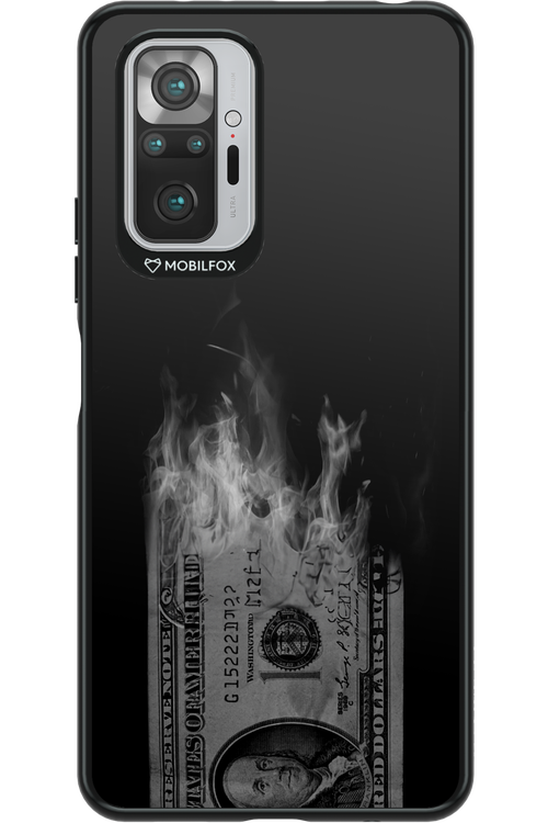 Money Burn B&W 2.0 - Xiaomi Redmi Note 10S