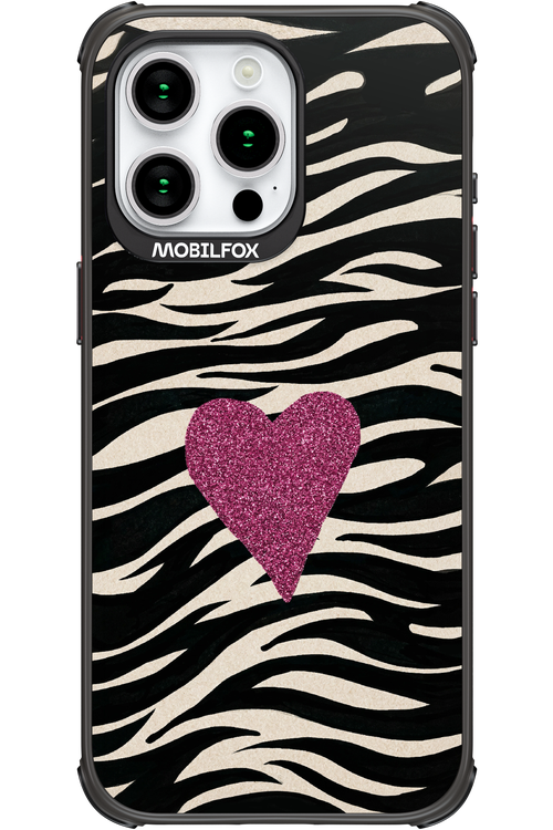 Zebra Heart 2.0 - Apple iPhone 15 Pro Max