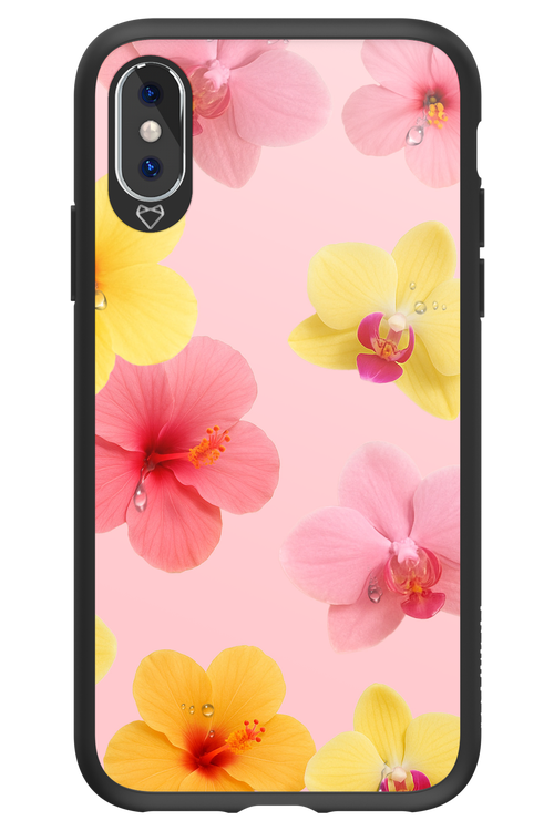 Sunset Flowers - Apple iPhone XS