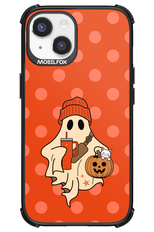 Ghost Girl (Orange) - Apple iPhone 14