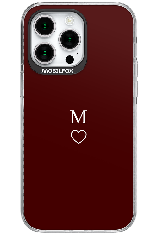M Burgundia 2.0 - Apple iPhone 15 Pro Max
