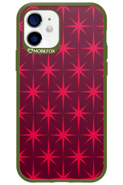 Burgundy Starss - Apple iPhone 12