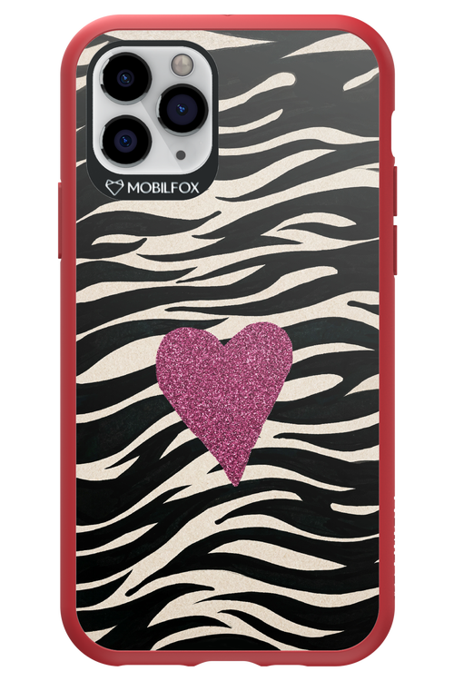 Zebra Heart 2.0 - Apple iPhone 11 Pro