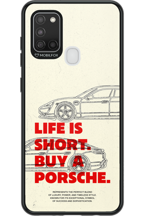 Life is short - Samsung Galaxy A21 S