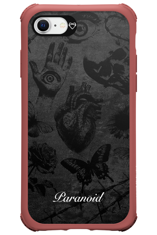 Paranoid (Black) - Apple iPhone SE 2022