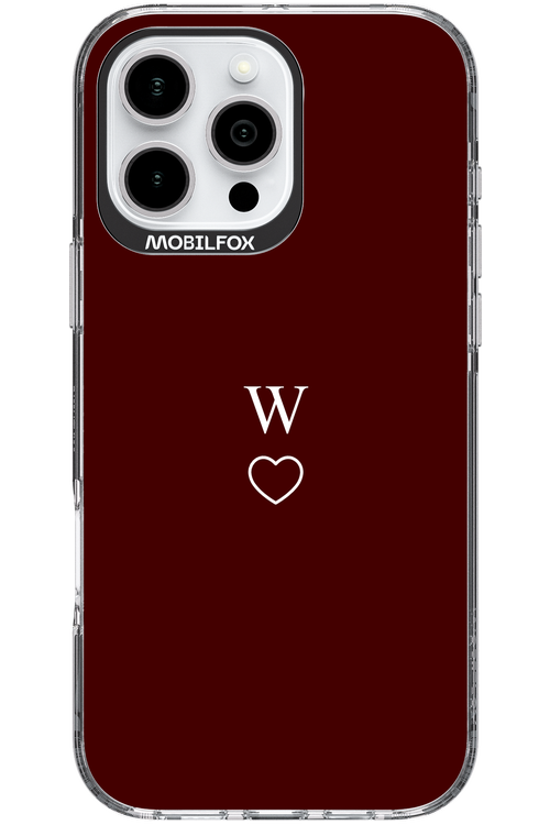W Burgundia 2.0 - Apple iPhone 16 Pro Max