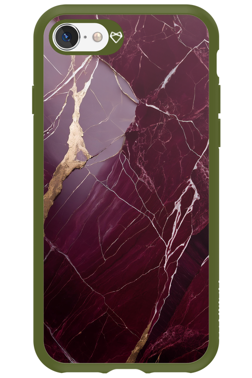 Burgundy Marble 2.0 - Apple iPhone 8