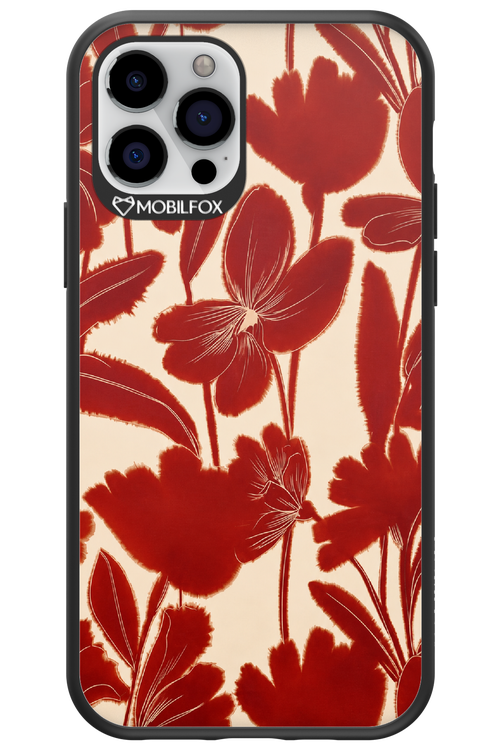 Burgundy Flowers 2.0 - Apple iPhone 12 Pro