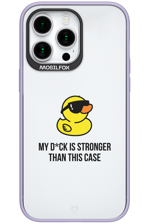 My D_ck (Transparent) 2.0 - Apple iPhone 15 Pro Max