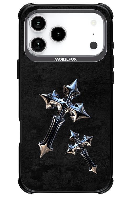 Chrome Crosses - Apple iPhone 17 Pro Max