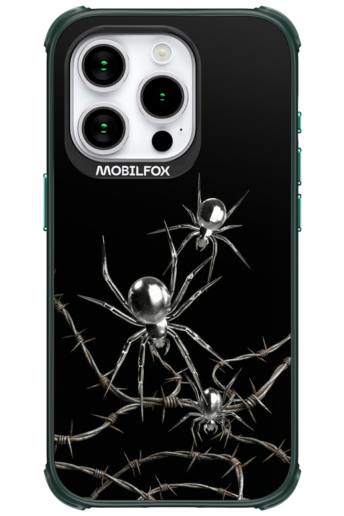 Silver Spiderz 2.0 - Apple iPhone 15 Pro