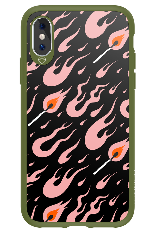 Hot Flames - Apple iPhone X