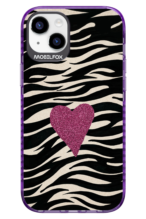 Zebra Heart 2.0 - Apple iPhone 14 Plus