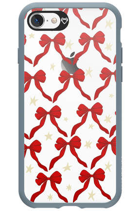 Bow & Stars (Transparent) - Apple iPhone 8