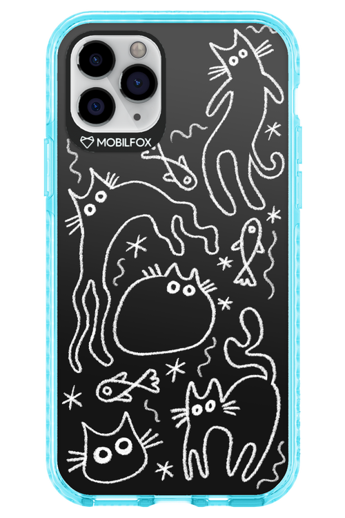 CHALK_CATS 2.0 - Apple iPhone 11 Pro