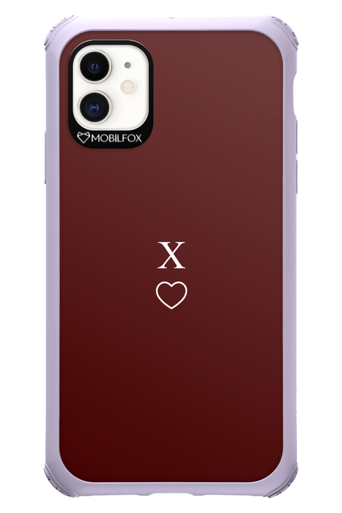 X Burgundia 2.0 - Apple iPhone 11