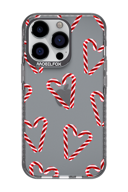 Candy Cane Hearts - Apple iPhone 13 Pro