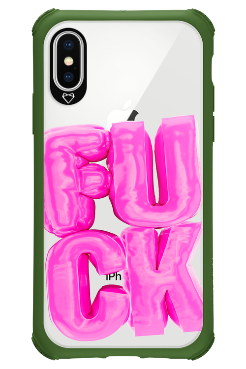 F*ck Transparent - Apple iPhone X