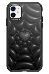 Black Spider Heart - Apple iPhone 11