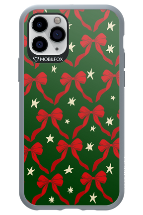 Bow & Stars (Green) - Apple iPhone 11 Pro